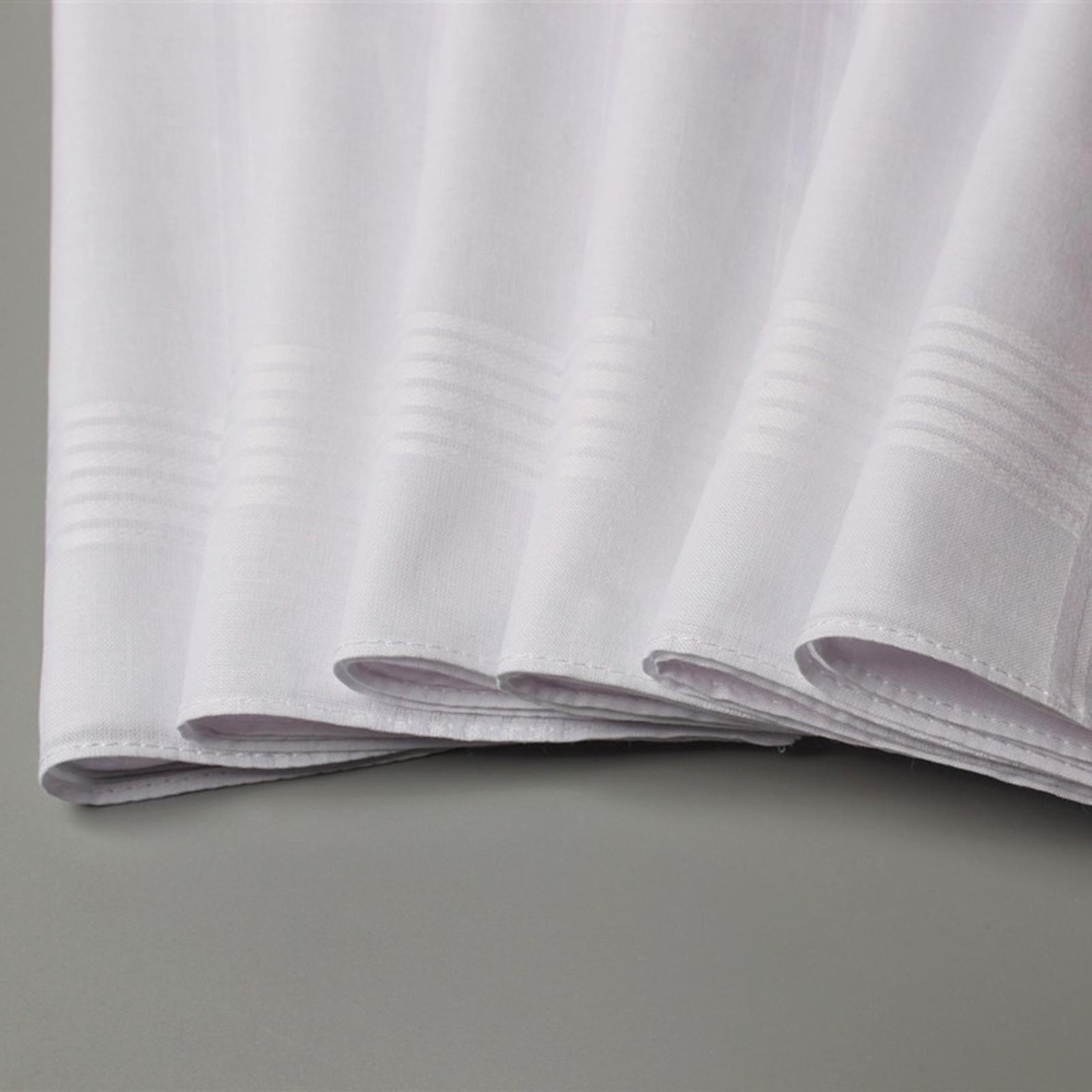 Handkerchief Cotton Men - Lot de 6 mouchoirs de poche
