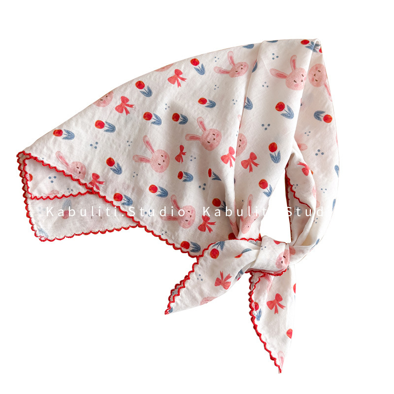 Écharpe carrée en coton et lin - Head Wrap Turban avis et prix