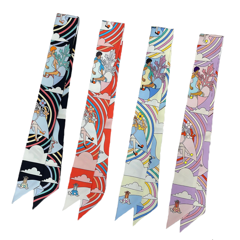 Foulard en soie de mûrier pour - Head Wrap Turban avis et prix