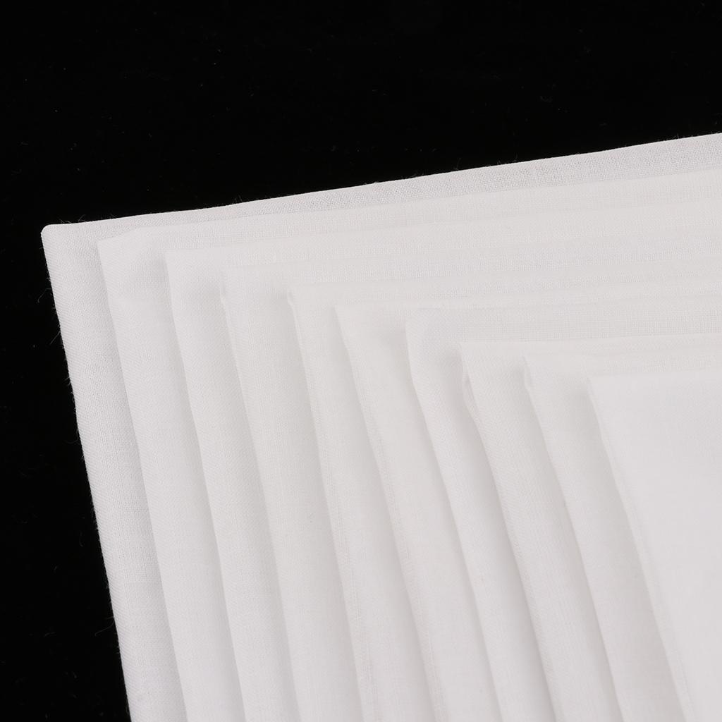 Mouchoirs carrés en coton blan - Handkerchief Cotton Men avis et prix