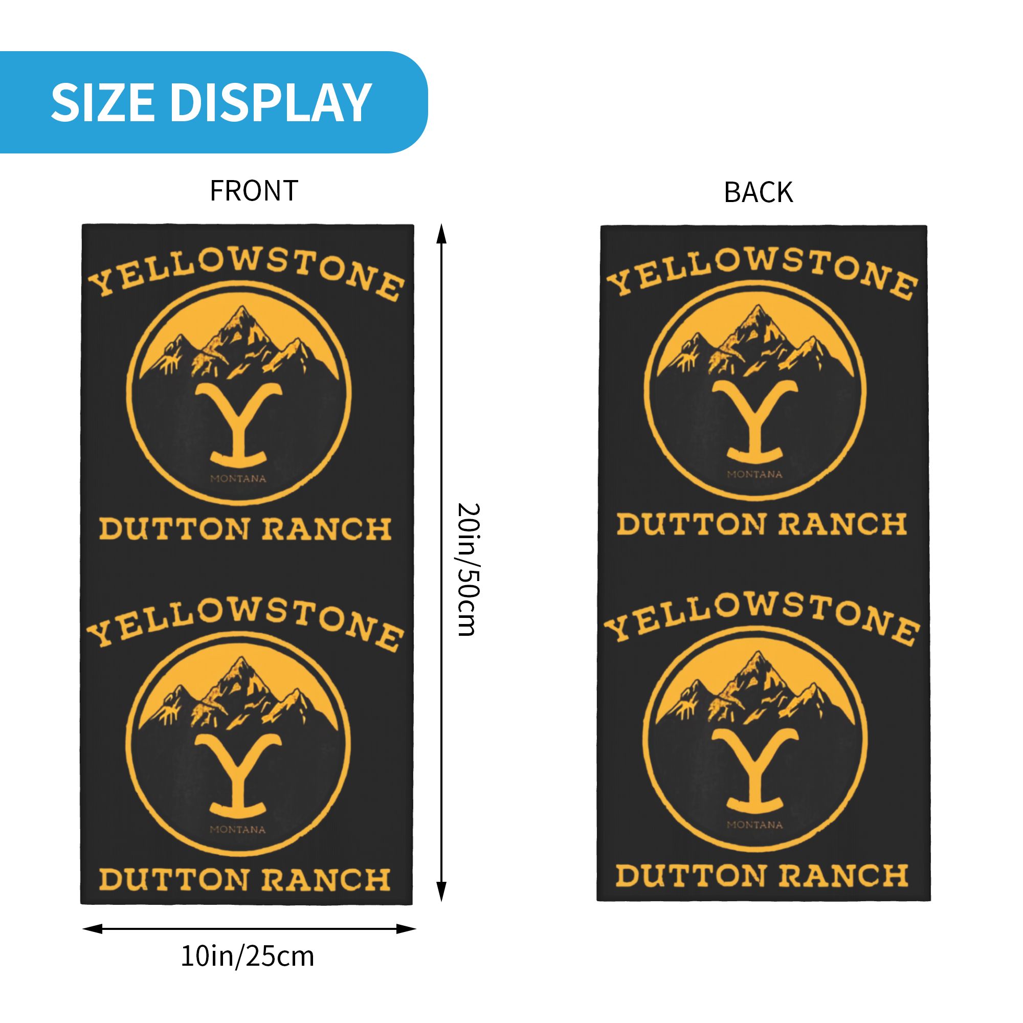 Dutton Ranch Yellowstone Logo  - Neck Warmer Tube avis et prix