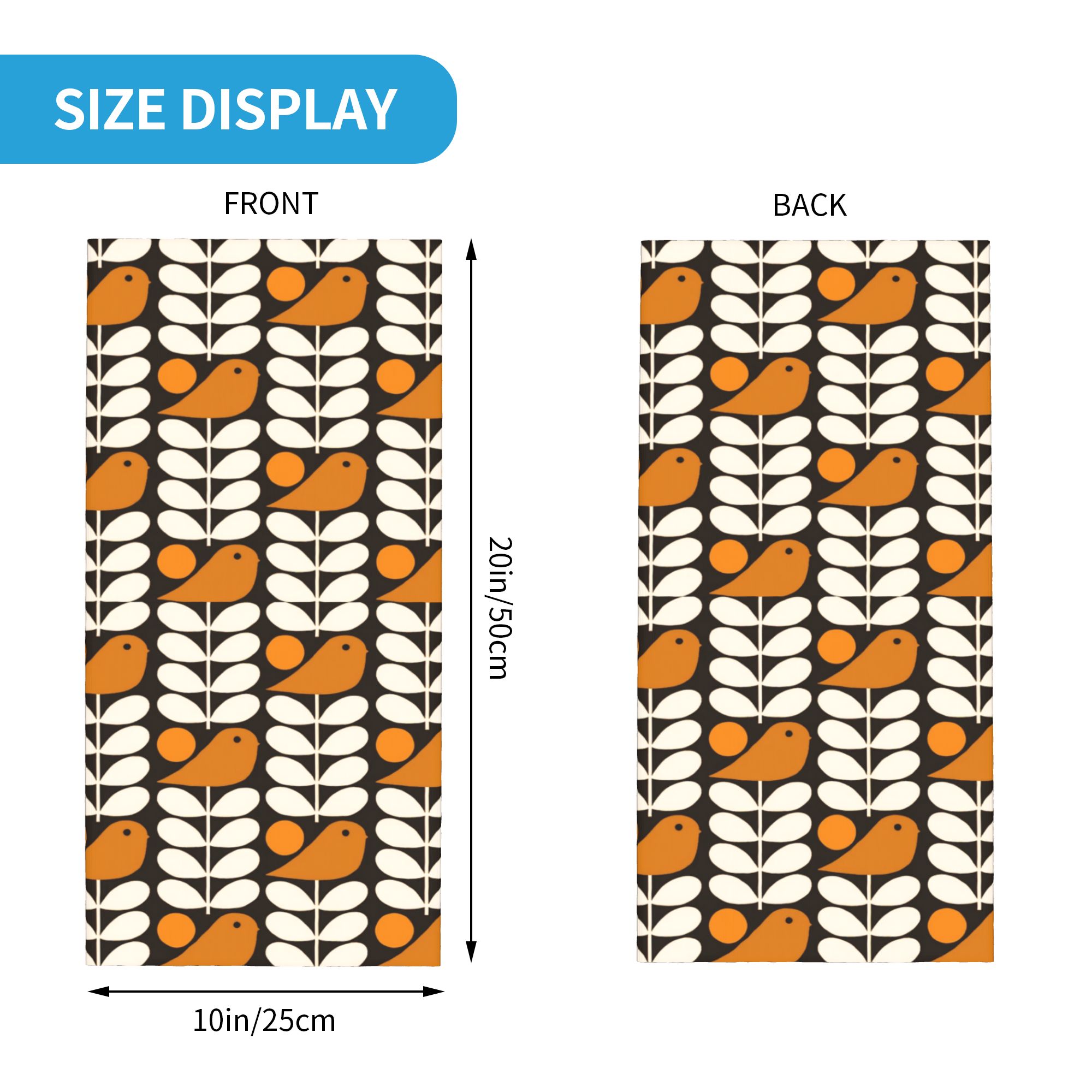 Orla Kiely Scandi Bandana Cach - Neck Warmer Tube avis et prix