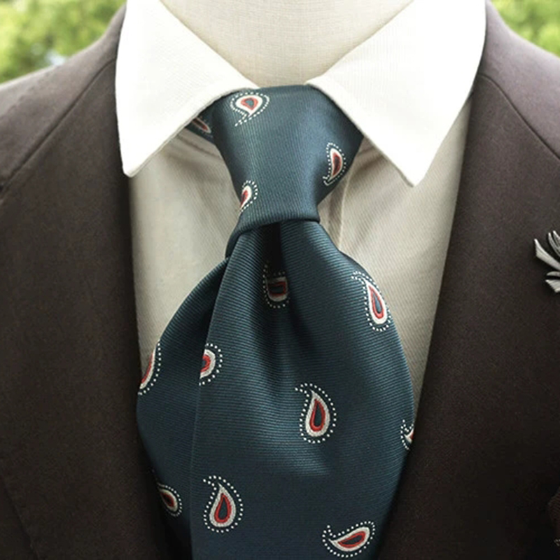 8 cm de largeur nouveaux crava - Silk Tie Striped avis et prix
