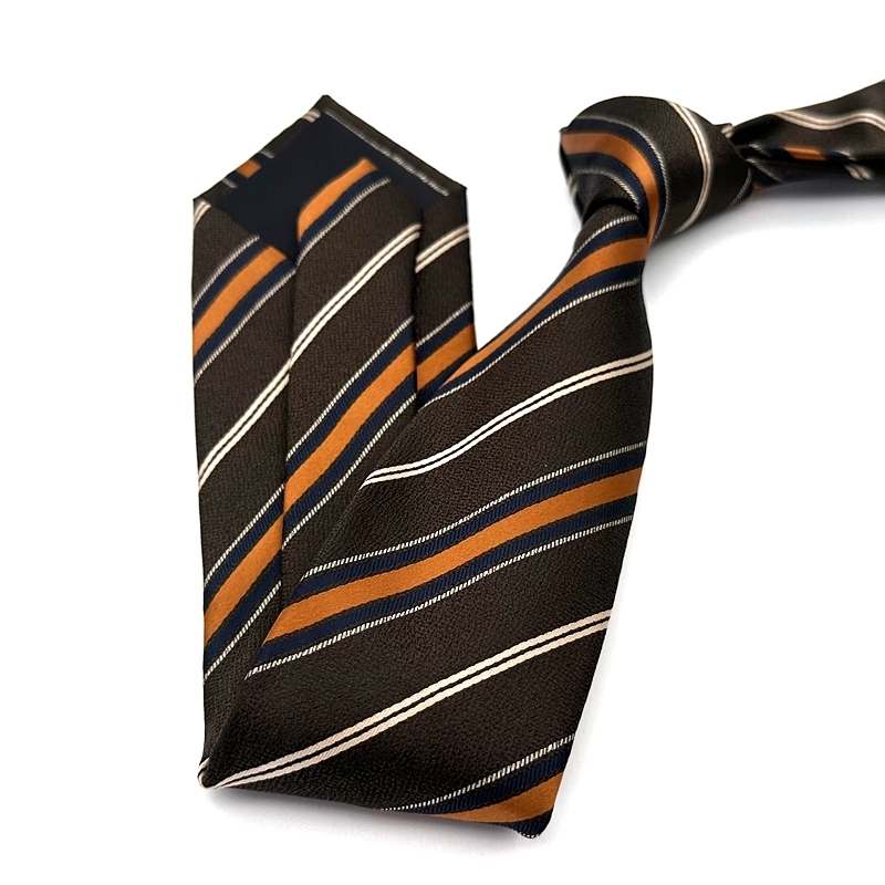 8 cm de largeur nouveaux crava - Silk Tie Striped avis et prix