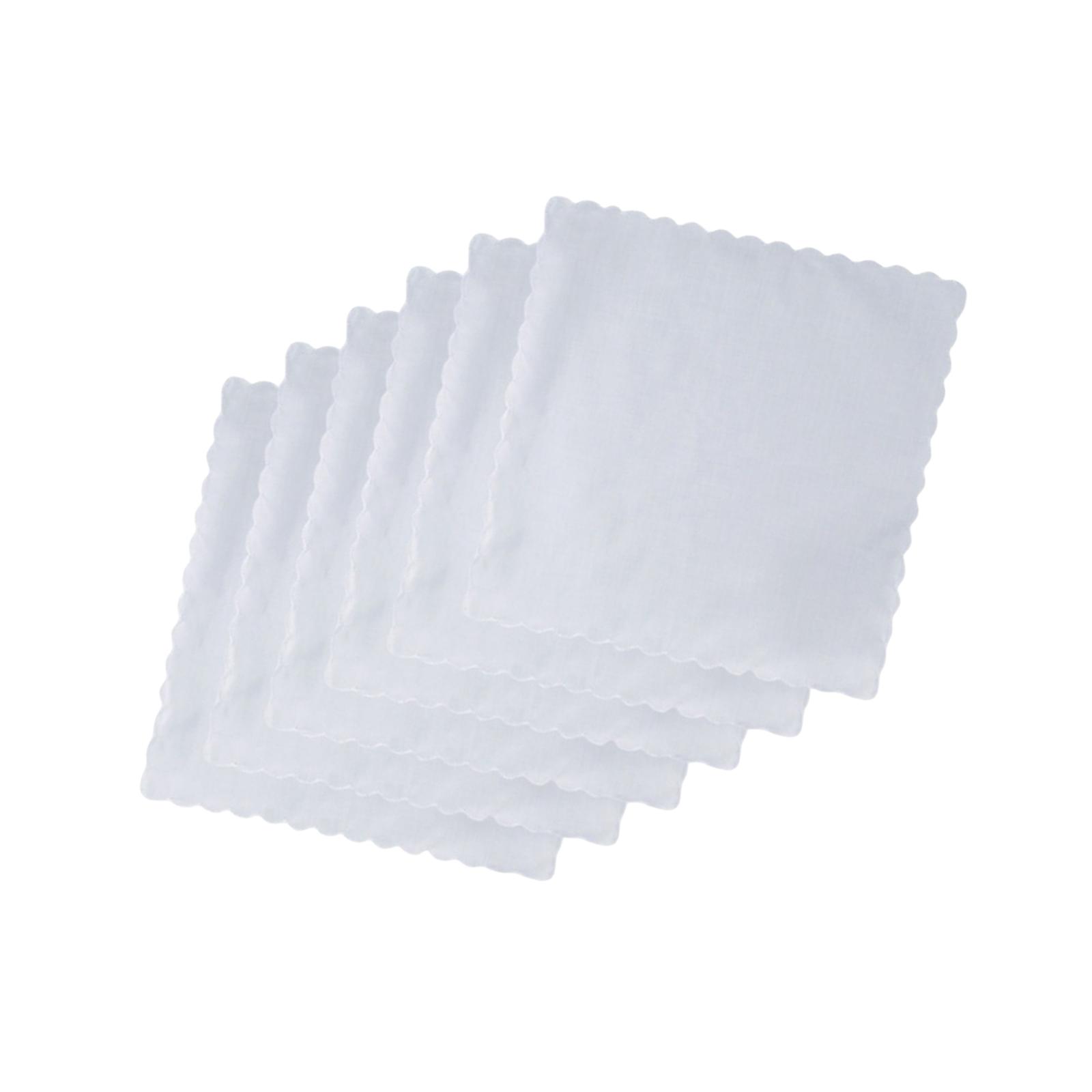 6 mouchoirs en coton pour femm - Handkerchief Cotton Men avis et prix