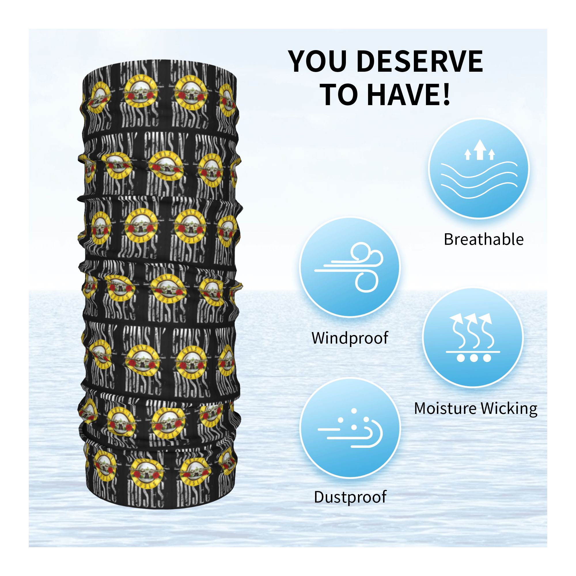 Bandeau d'hiver pour le visage - Neck Warmer Tube avis et prix