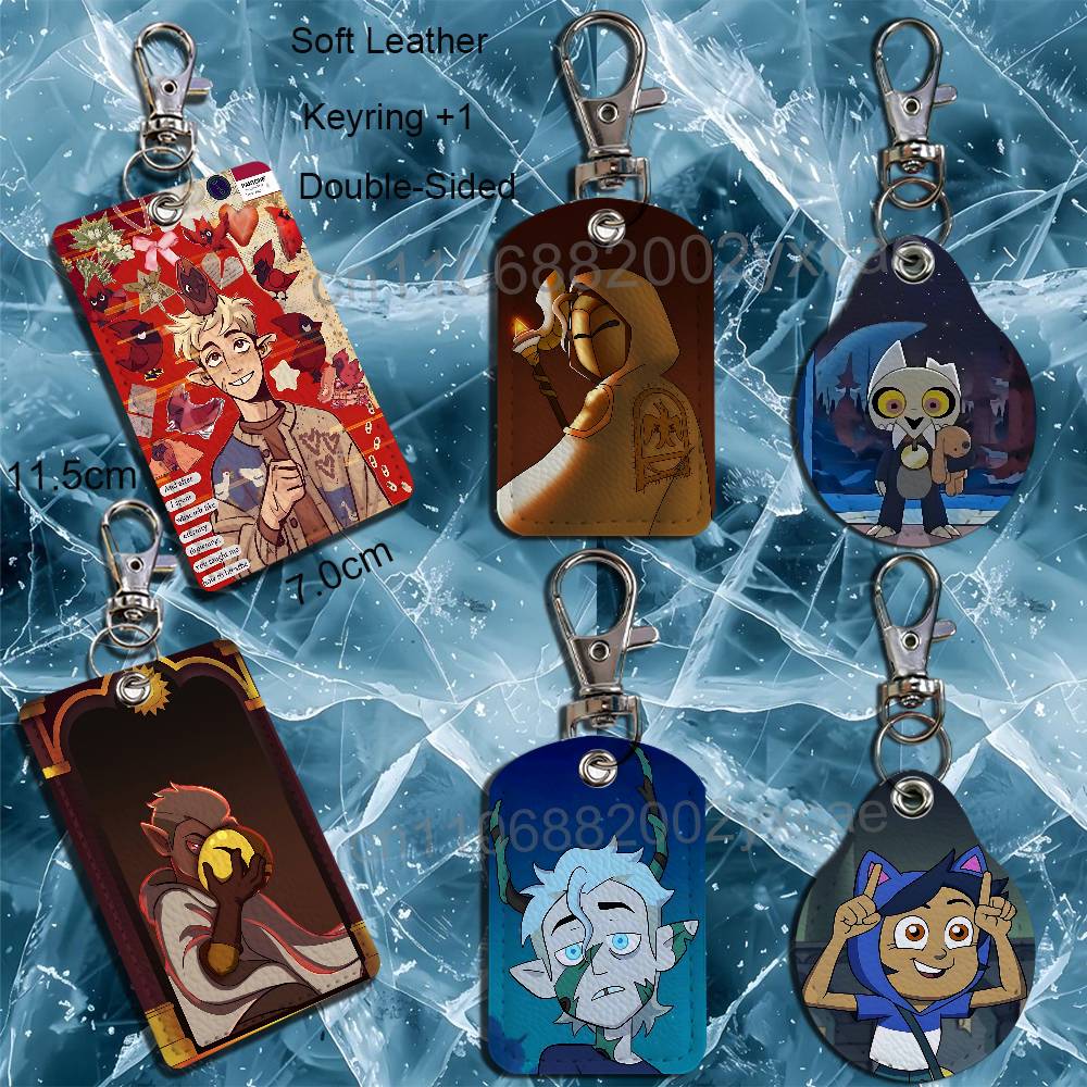 Porte-clés en cuir Flapjack Hu - Lanyard Badge Holder avis et prix